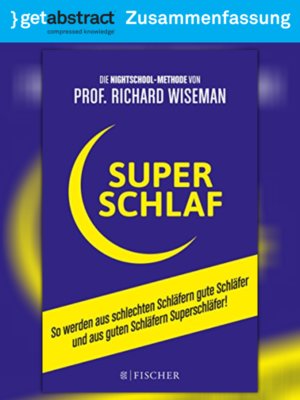 cover image of Superschlaf (Zusammenfassung)